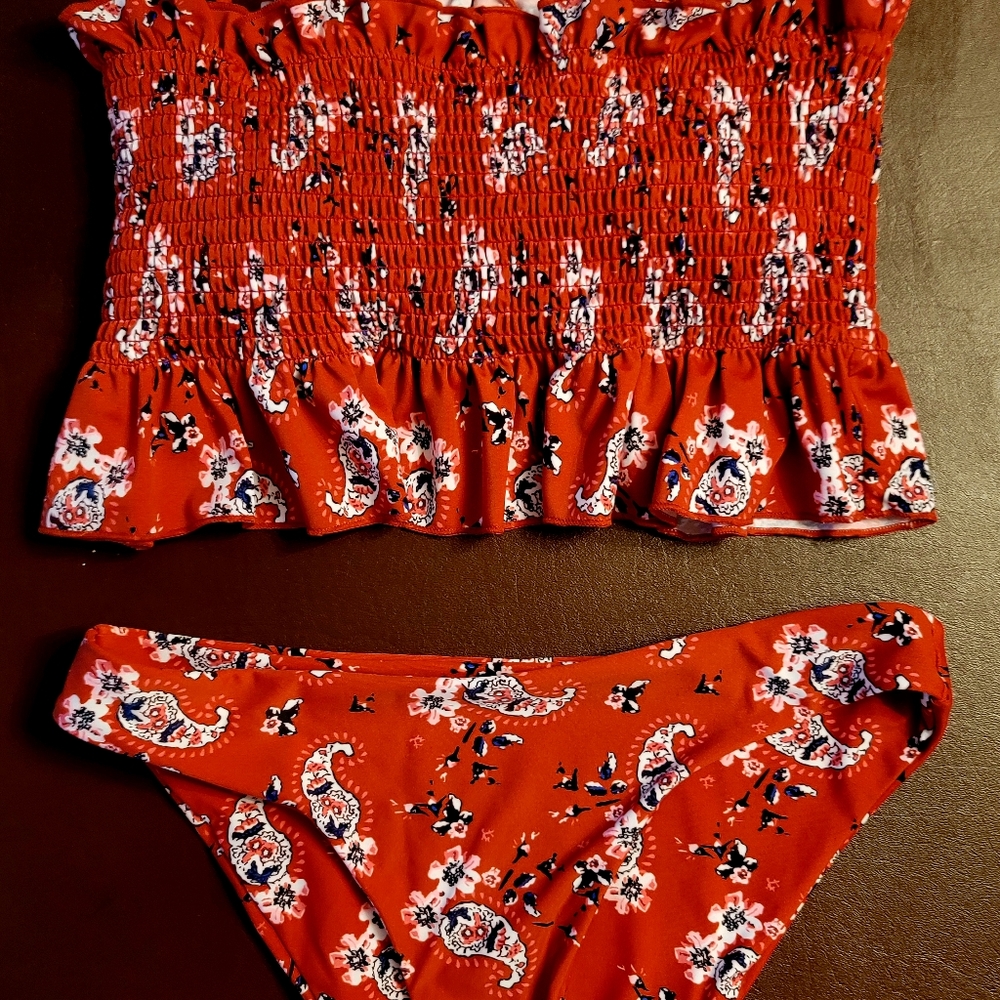Red bikini